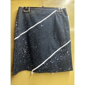 Women’s Sz 4 Worth NY Paint Splatter Mini Skirt, New With Tags